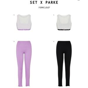 Set active parke bra and leggings size medium